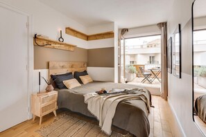 2 chambres, bureau, fer et planche à repasser, Wi-Fi