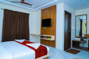 Habitación doble Deluxe | Sábanas de algodón egipcio, ropa de cama de alta calidad y wifi gratis