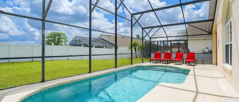 Una piscina climatizada