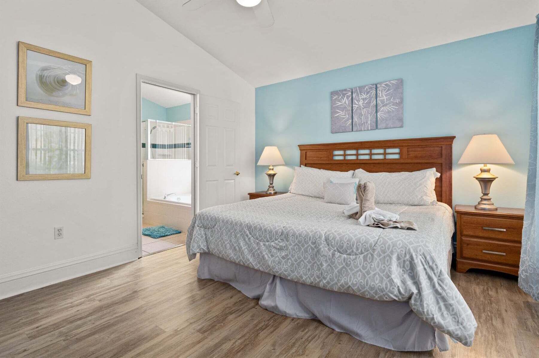 4 bedrooms, iron/ironing board, free WiFi, bed sheets