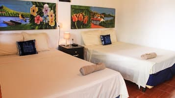 Economy Room, 1 Bedroom, Terrace | 1 bilik tidur, cadar kapas Mesir, peralatan tempat tidur premium