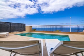 Una piscina riscaldata