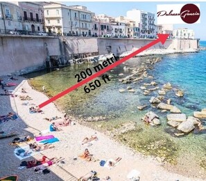 Beach - Palazzo Gancia Ortigia 1600...Sleep in History. House/Museum 10 meters from the sea (Siracusa)