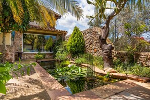 Property grounds - VILLA CAL MOLINER  with private pool. (Pollensa)