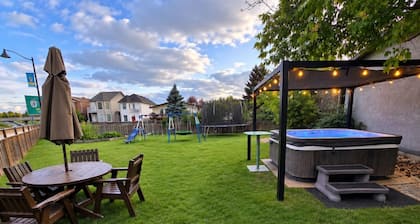 Family House with Httb Playgr BBQ Firept