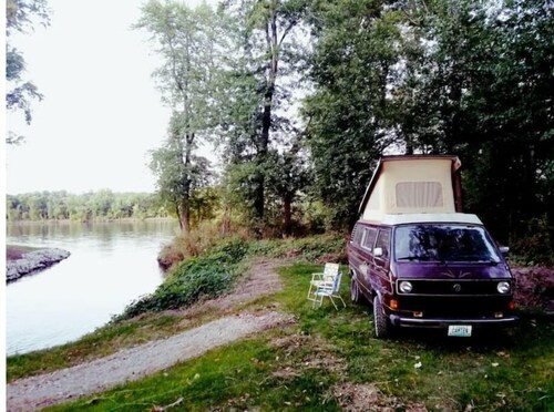 Westfalia VW Bus #Vanlife Camping with Kayaking!