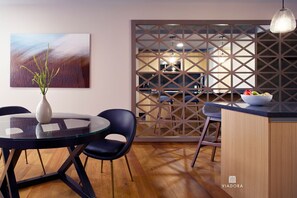 Dining - ▶ Amazing Apt + Private Terrace 3BD, 3BA (Ciudad de México)