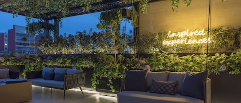 Overnattingsstedets uteområder