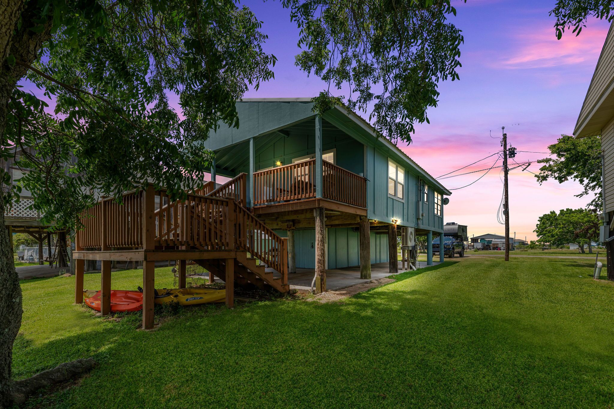 WOW! AMAZING VIEWS AT THIS BEAUTIFUL WATERFRONT HOME! GREAT FISHING ON OWN PIER!