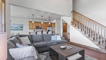 TV connectée, cheminée