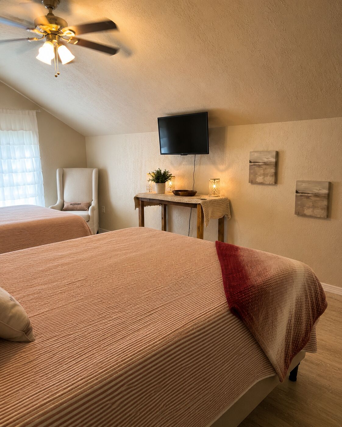 1 bedroom, iron/ironing board, free WiFi, bed sheets