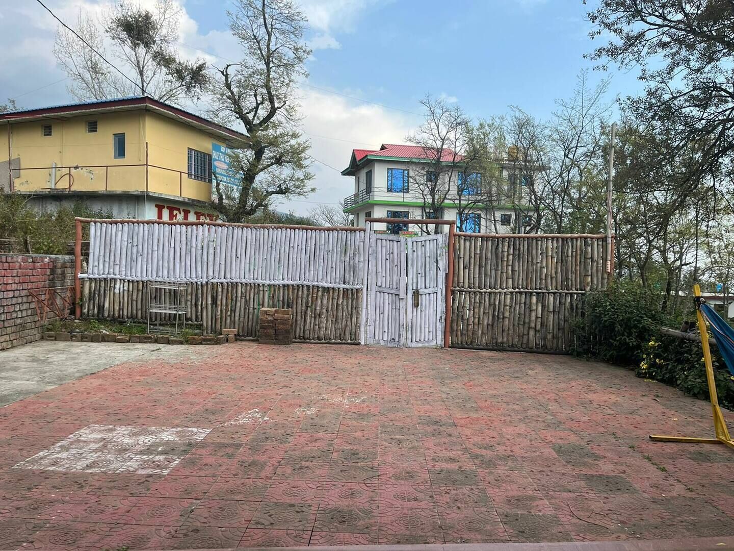 Enceinte de l’hébergement