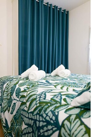2 bedrooms, iron/ironing board, travel crib, WiFi