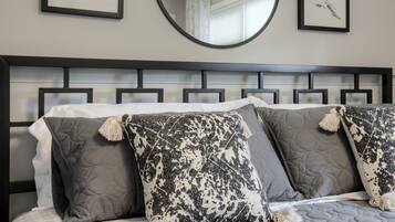 1 dormitori, planxa i posts de planxar, wifi gratuïta i roba de llit