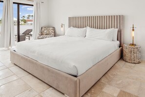 4 habitaciones y ropa de cama de alta calidad