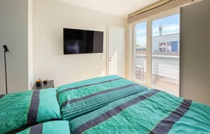 2 Schlafzimmer, Reisekinderbett, kostenloses WLAN, Bettwäsche