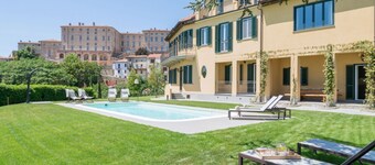 Elegant and spacious villa perfect for accommodating up to 12 guests is located in the center of Vignale in the heart of Monferrato area, nominated a UNESCO World Heritage Site in 2014. The house is equipped with every comfort: WiFi, air conditioning, ou