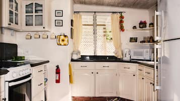 Microwave, oven, stovetop, paper towels