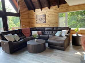 Smart TV, fireplace, video games, foosball - Amazing Aframe NEAR ARK ENCOUNTER (Verona)