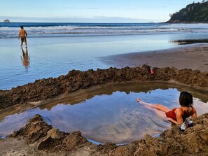 Beach nearby