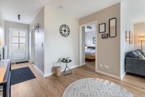 1 makuuhuone, silitysrauta/-lauta, ilmainen Wi-Fi, vuodevaatteet