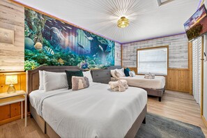 3 soverom, strykejern/-brett, reiseseng for barn og wi-fi