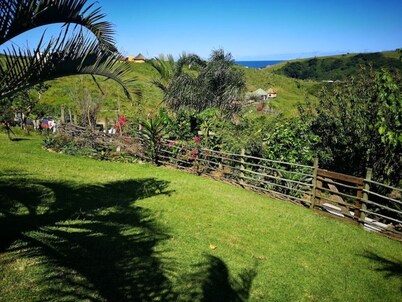 One gras hut in Coffee Bay