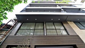 Fassade der Unterkunft