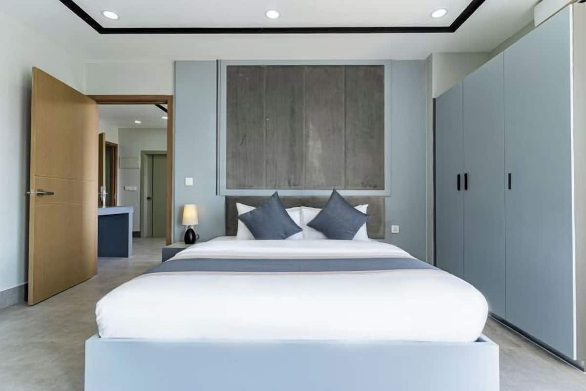 2 Schlafzimmer, Bettwäsche aus ägyptischer Baumwolle