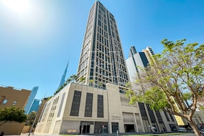 Overnatningsstedets facade