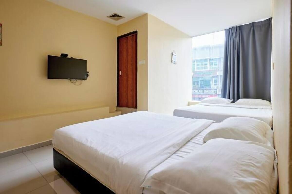 Desk, iron/ironing board, free WiFi, bed sheets