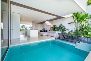 Pool - Green Flow Villa 2 with Private Pool in Ubud (Ubud)