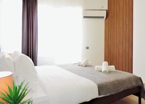 Apartment | 2 bedrooms - Modern Flat With Sea View 10 min to Lara Beach (Antalya)