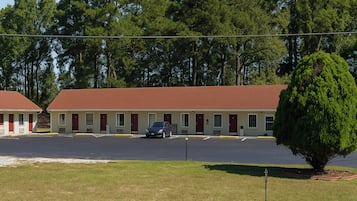 Framhlið gististaðar