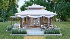 Deluxe Villa | In-room safe, individually furnished, desk, laptop workspace - The Phana (Si Sunthon)