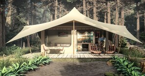 Deluxe Tent | In-room safe, individually furnished, desk, laptop workspace - The Phana (Si Sunthon)