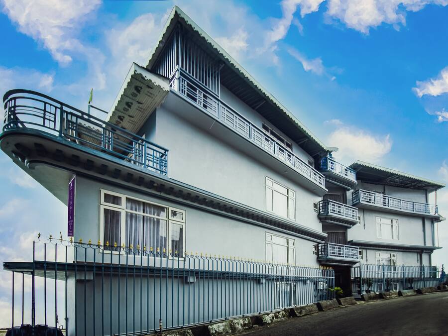 Front of property – evening/night