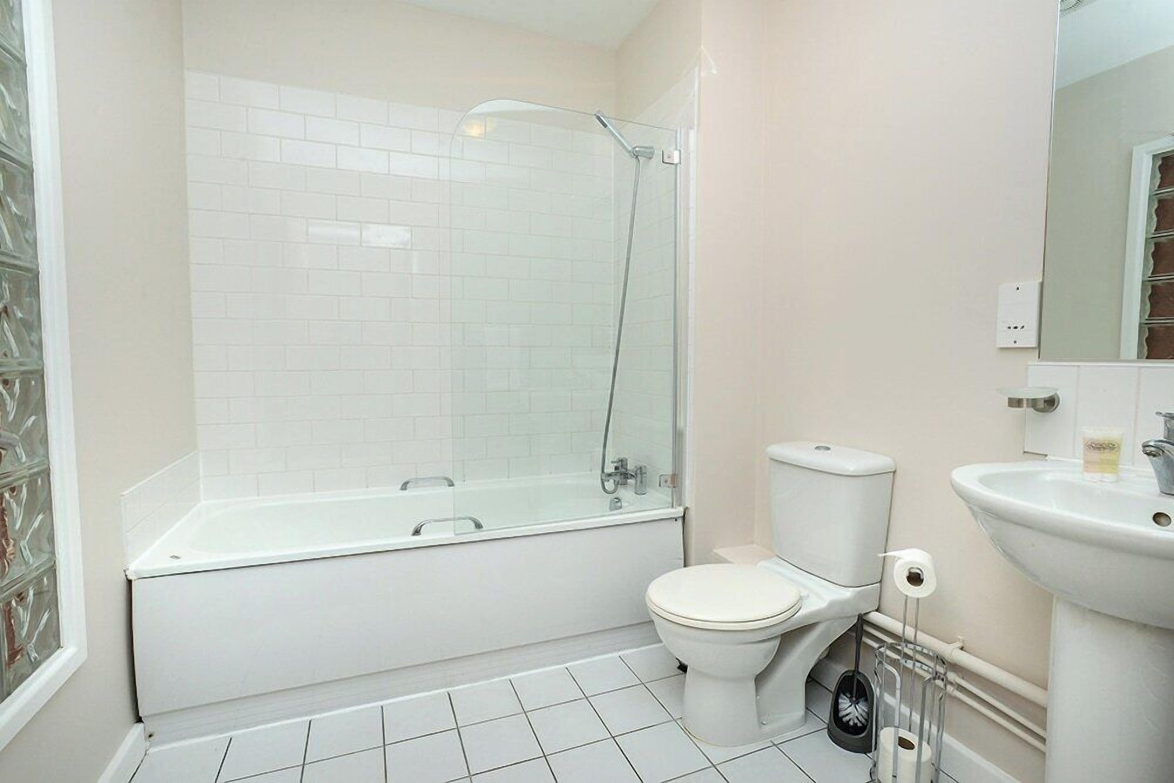 Shower, hair dryer