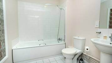 Shower, hair dryer
