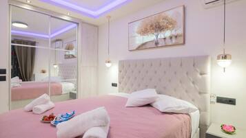 Basic-Apartment | 2 Schlafzimmer, Verdunkelungsvorhänge, schallisolierte Zimmer