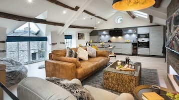 TV, stereo, offices