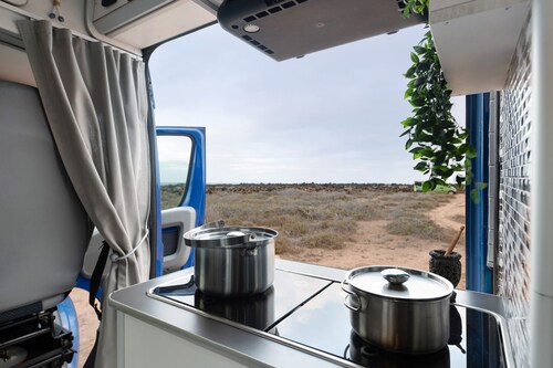 'Adventure Campingvan' with Sea Views and Air Conditioning