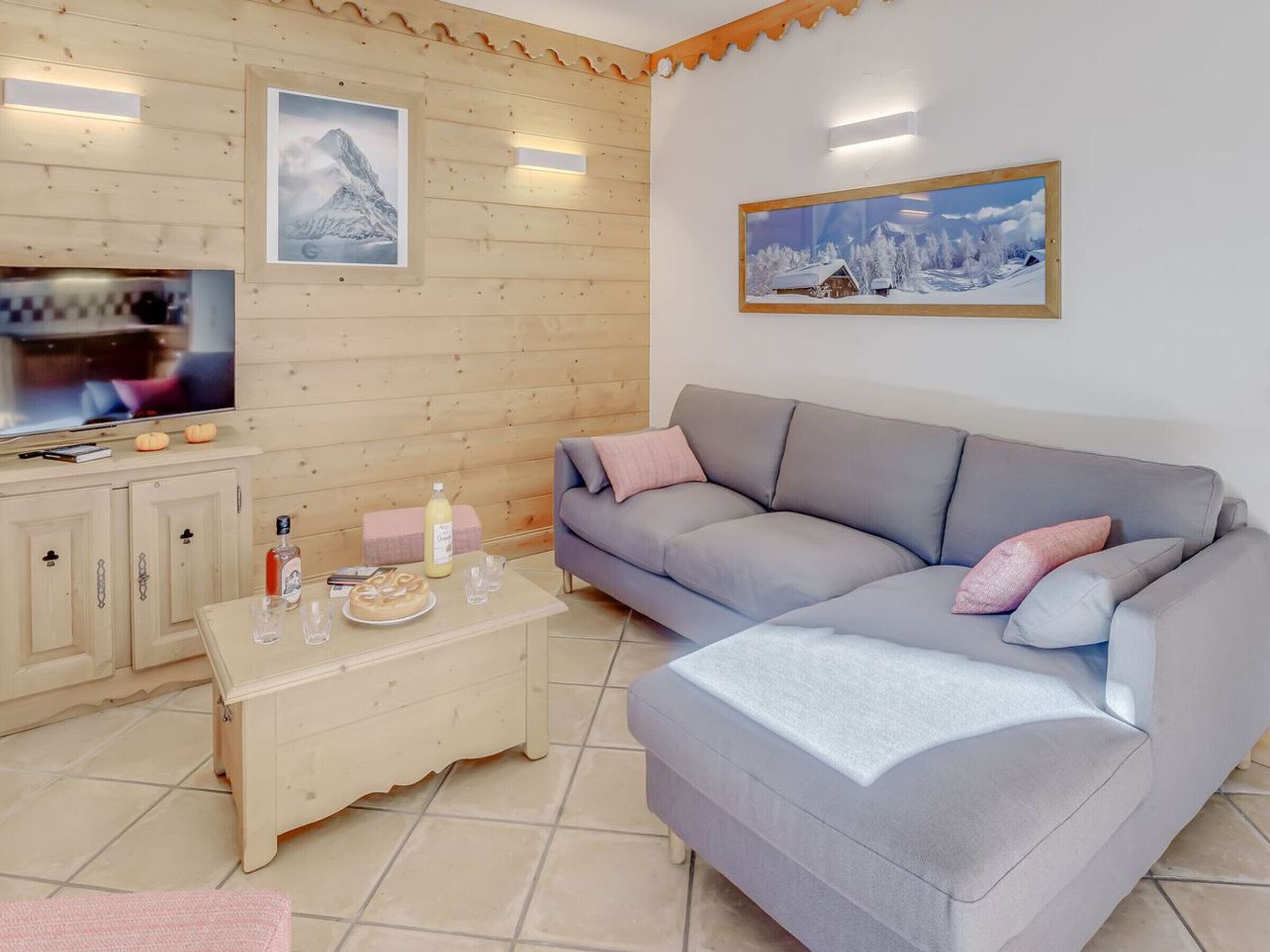 Champagny En Vanoise, 3 Rooms, 6 Pers., Wifi, Private Garage, Pool And Spa Access - Courchevel Le Praz, France