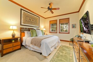 2 bedrooms, iron/ironing board, free WiFi, bed sheets - Hilton Pool Pass Incl. Luxe Condo, Walk to Beach (Waikoloa Village)