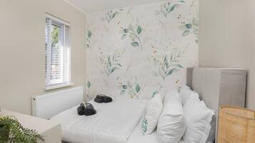 4 soverom, strykejern/-brett, reiseseng for barn og wi-fi