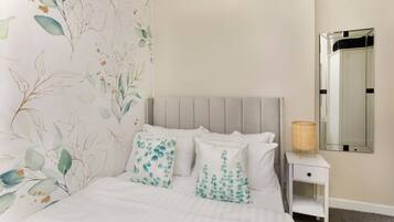 4 bedrooms, iron/ironing board, travel crib, WiFi