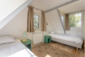 2 slaapkamers, wifi, beddengoed