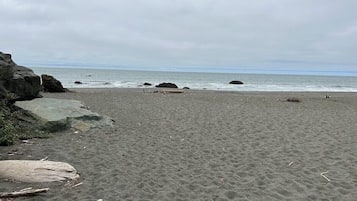 靠近海滩