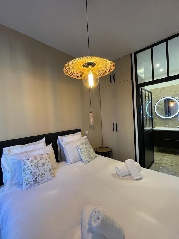 2 Schlafzimmer, Bügeleisen/Bügelbrett, kostenloses WLAN, Bettwäsche