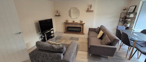 Appartement | Coin séjour | Cheminée